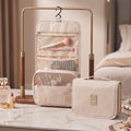 Toiletry Bag for Travel – Dry Wet Separation Hanging Organizer