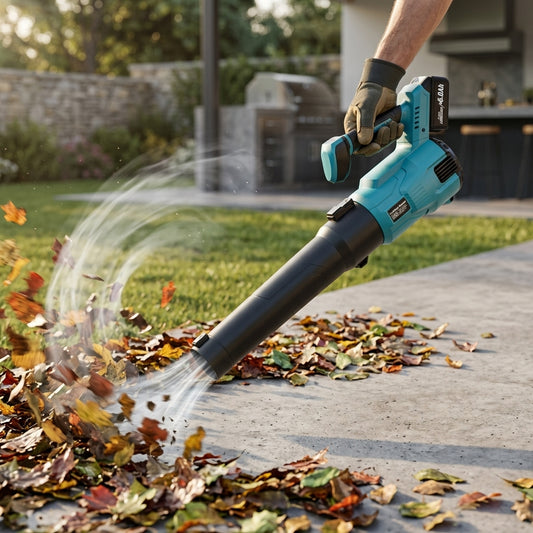 3-Speed Leaf Blower - Cordless Cannon Style Blower