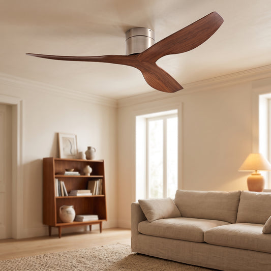 FUMANJIA 52-Inch Industrial Retro Ceiling Fan for Home with Remote