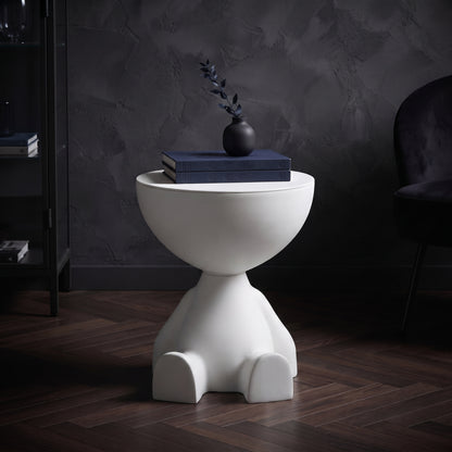 Sofa Edge Table – Compact Flat-Head Coffee Table