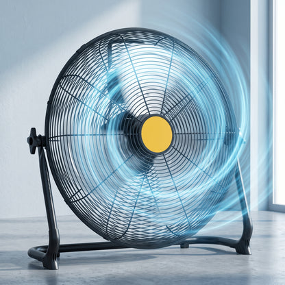 Turbo 12/16-Inch Floor Fan | Plugin in & Battery