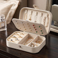 Mini Jewelry Box – Velvet Lined Travel Case for Rings & Earrings