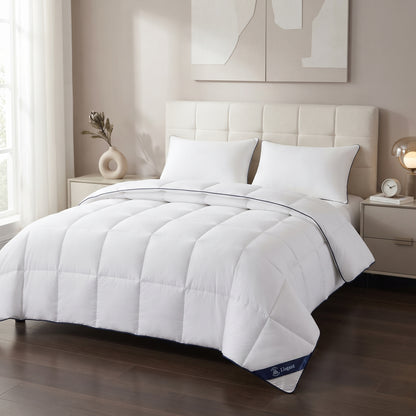 Hotel Style Comforter – Lightweight Fluffy Winter Quilt