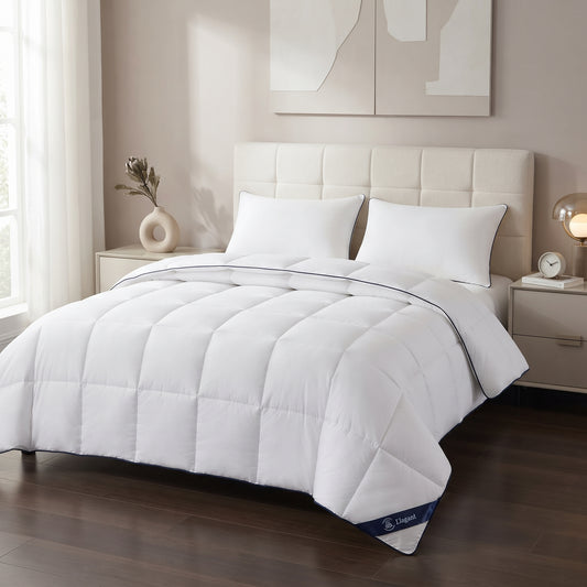 Hotel Style Comforter – Lightweight Fluffy Winter Quilt