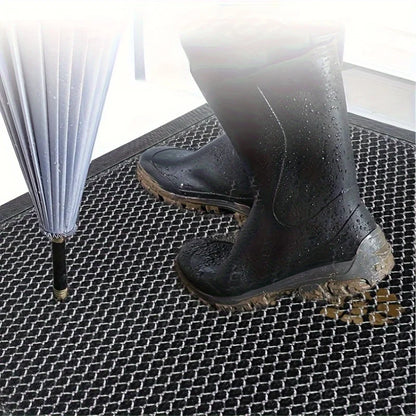 PVC Rubber Doormat - Water Resistant Welcome Mat