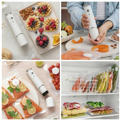 Portable Vacuum Sealer - Cordless Food Storage Machine