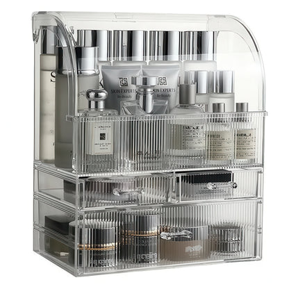 Clear Acrylic Drawer Organizer – Large Makeup & Perfume Storage
