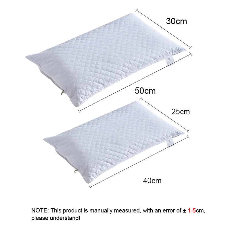 Buckwheat Neck Pillow – Plaid Shaped Husk Filling Cushion