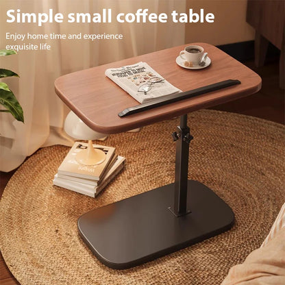 C-Shaped Side Table – Height Adjustable Sofa Laptop Table