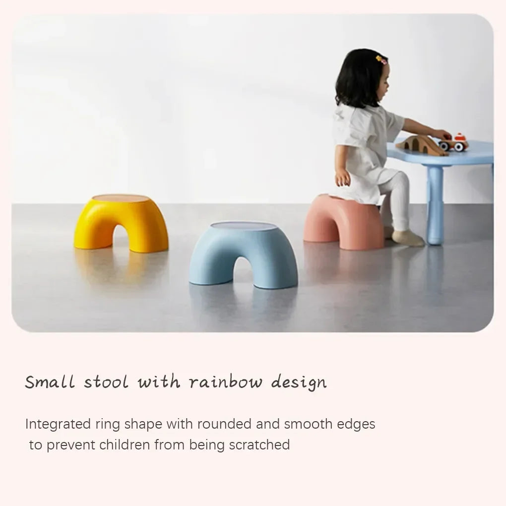 Kids Step Stool - Rainbow Safety Footstool