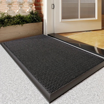 PVC Rubber Doormat - Water Resistant Welcome Mat