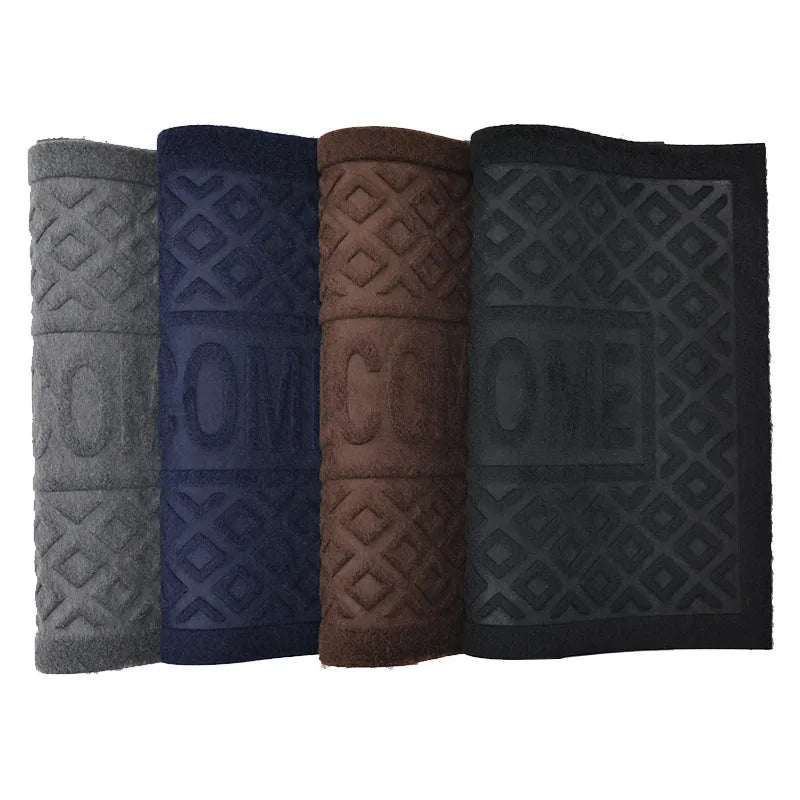 Heavy Duty Welcome Mat - Anti-Slip Rubber Rug