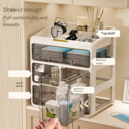 Drawer Medicine Storage Box - Layered Family Medicine Organizer with Large Capacity