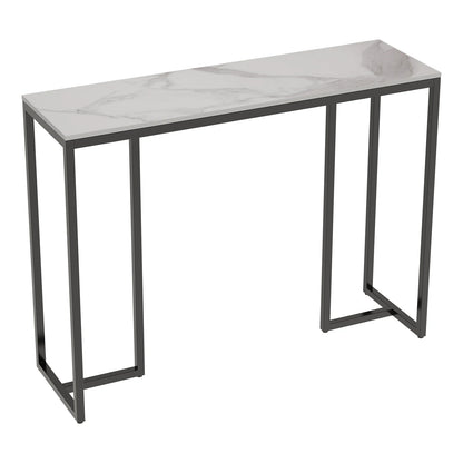Marble Console Table – Modern Entryway Accent Table