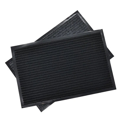 Natural Rubber Welcome Mat - Odorless Anti-Slip Mat