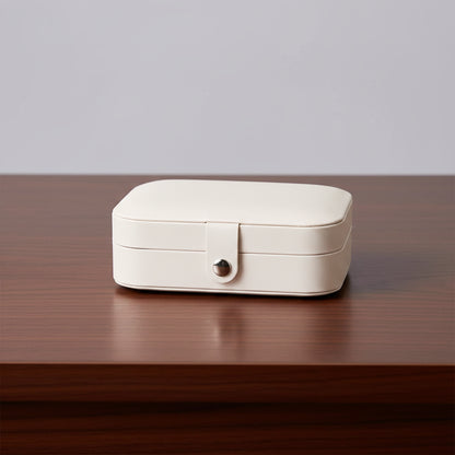 Mini Jewelry Box – Velvet Lined Travel Case for Rings & Earrings