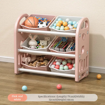 Toy Storage Cabinet - Kids Sorting Organizer Cabinet