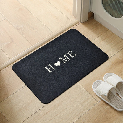 Bathroom Absorbent Mat - Minimalist Machine Washable Pad