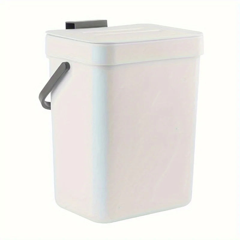 Quiet Close Trash Can – Space-Saving Sealed Kitchen Bin