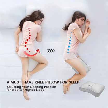 Knee Pillow for Side Sleepers – Ergonomic Leg Support Cushion