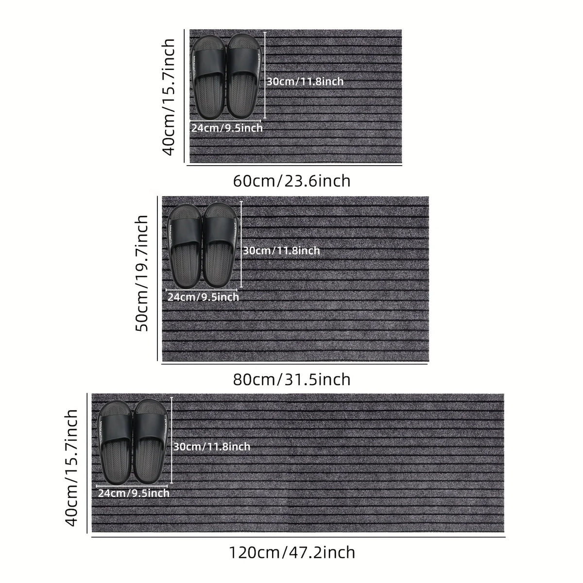 Corridor Runner Rug - Anti-Slip Hallway Runner