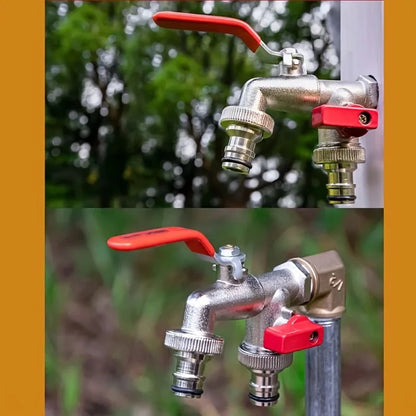 Brass Garden Water Tap - MapleFair Outdoor Faucet