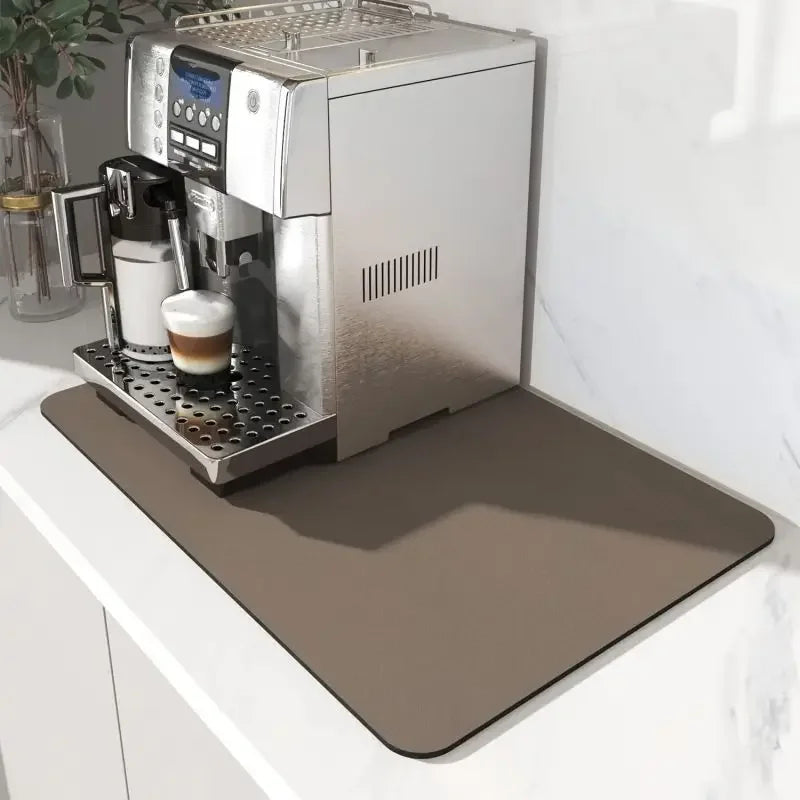 Diatomite Kitchen Mat - Fast-Drying Absorbent Pad