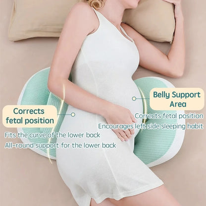 Pregnancy Pillow Set – Waist Support with Free Auxiliary Pillow