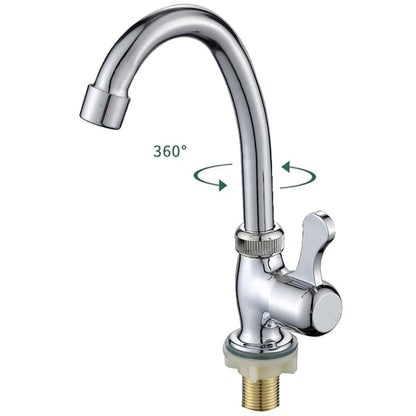 Cold Water Kitchen Faucet - LEENKEA Stainless Steel