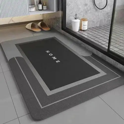 Diatomite Bath Mat - Quick-Dry Anti-Slip Foot Mat