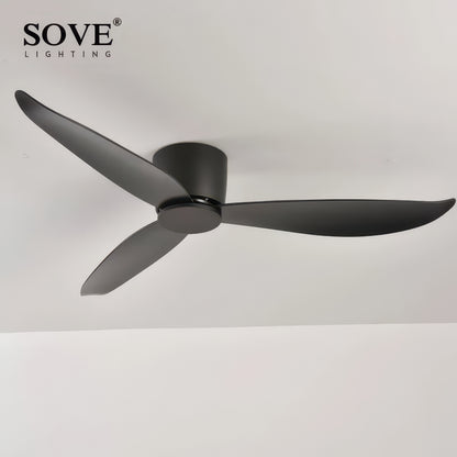 36/44/52-Inch Low-Profile Ceiling Fan with Remote Control