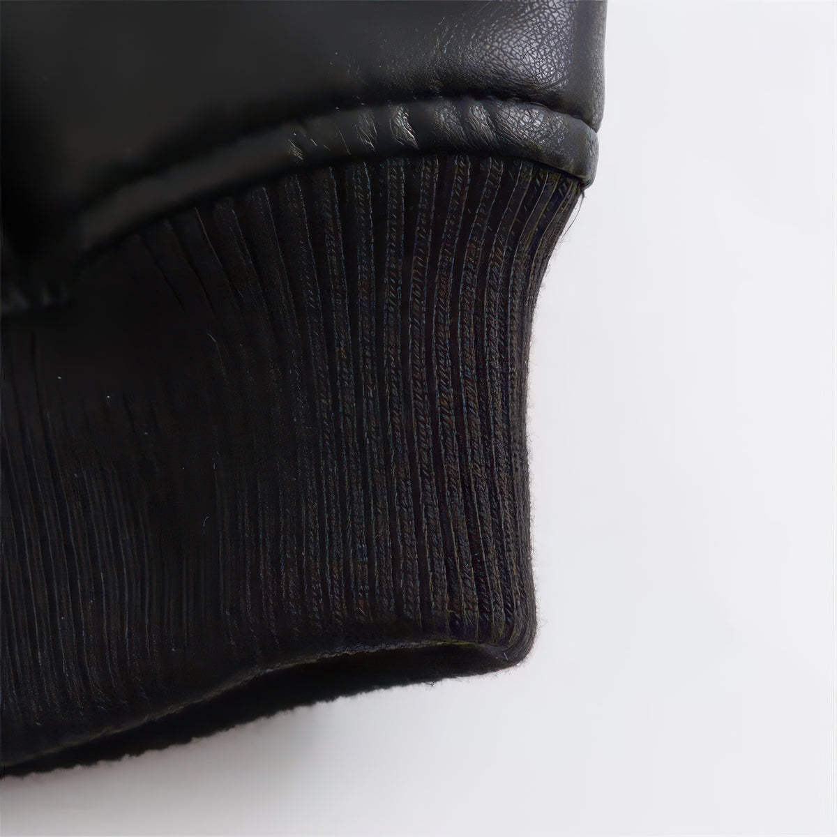 Women's Short Faux Leather Pilot Jacket, Slim Zip-Up Coat for Autumn