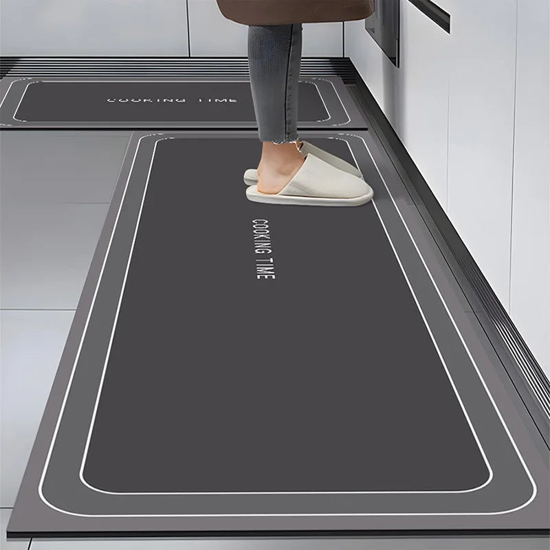 Kitchen Floor Mat – Waterproof Anti-Slip Diatomite Runner