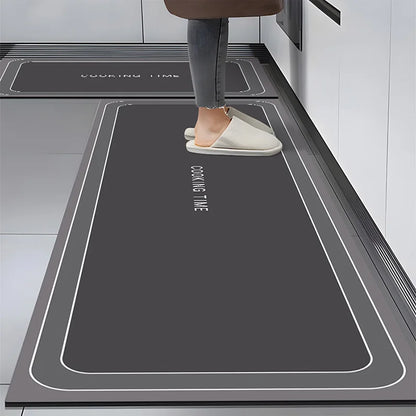 Kitchen Floor Mat – Waterproof Anti-Slip Diatomite Runner