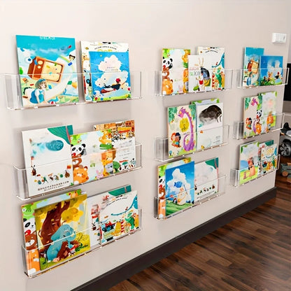 Wall Hanging Bookshelf - Behind The Door Book Organizer