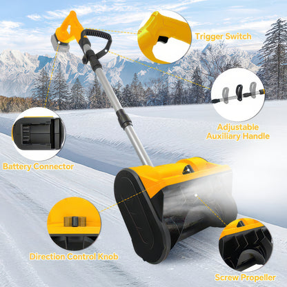 Electric Snow Shovel - Brushless Cordless 500W Shovel