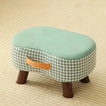 Shoe Changing Stool - Small Padded Entryway Seat