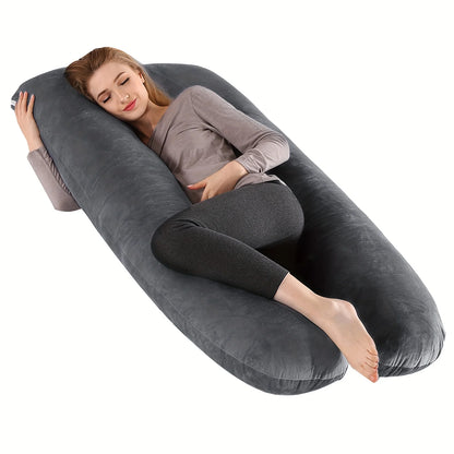U Shape Body Pillow – Ergonomic Neck and Back Support Cushion