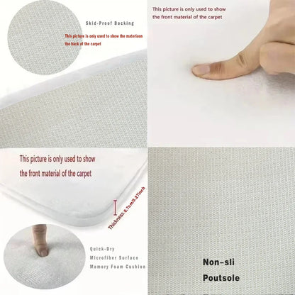 Kitchen Runner Mat - Modern Non-Slip Long Rug