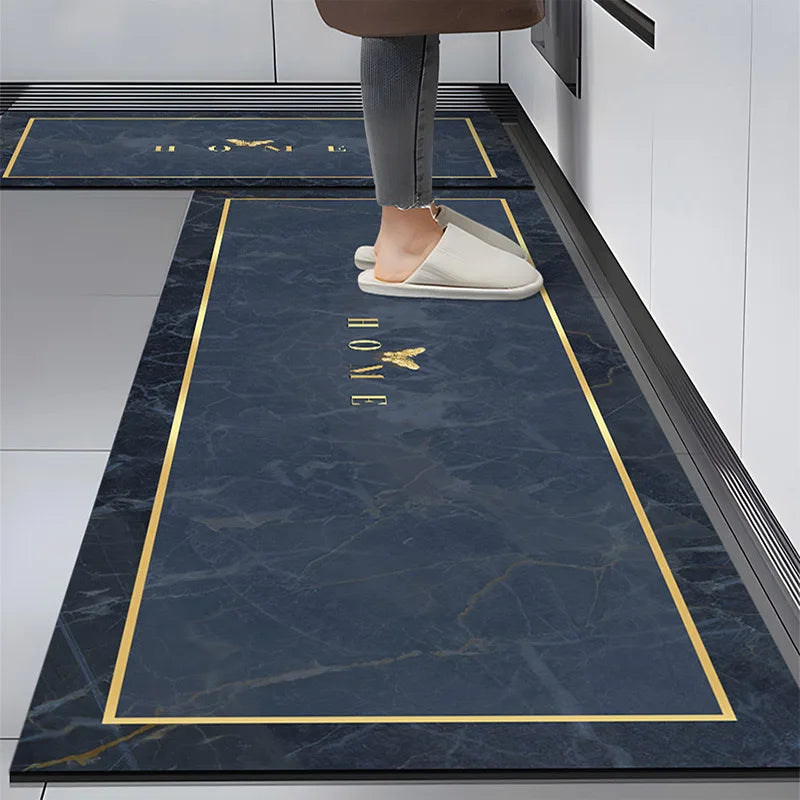 Kitchen Floor Mat – Waterproof Anti-Slip Diatomite Runner