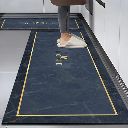 Kitchen Floor Mat – Waterproof Anti-Slip Diatomite Runner