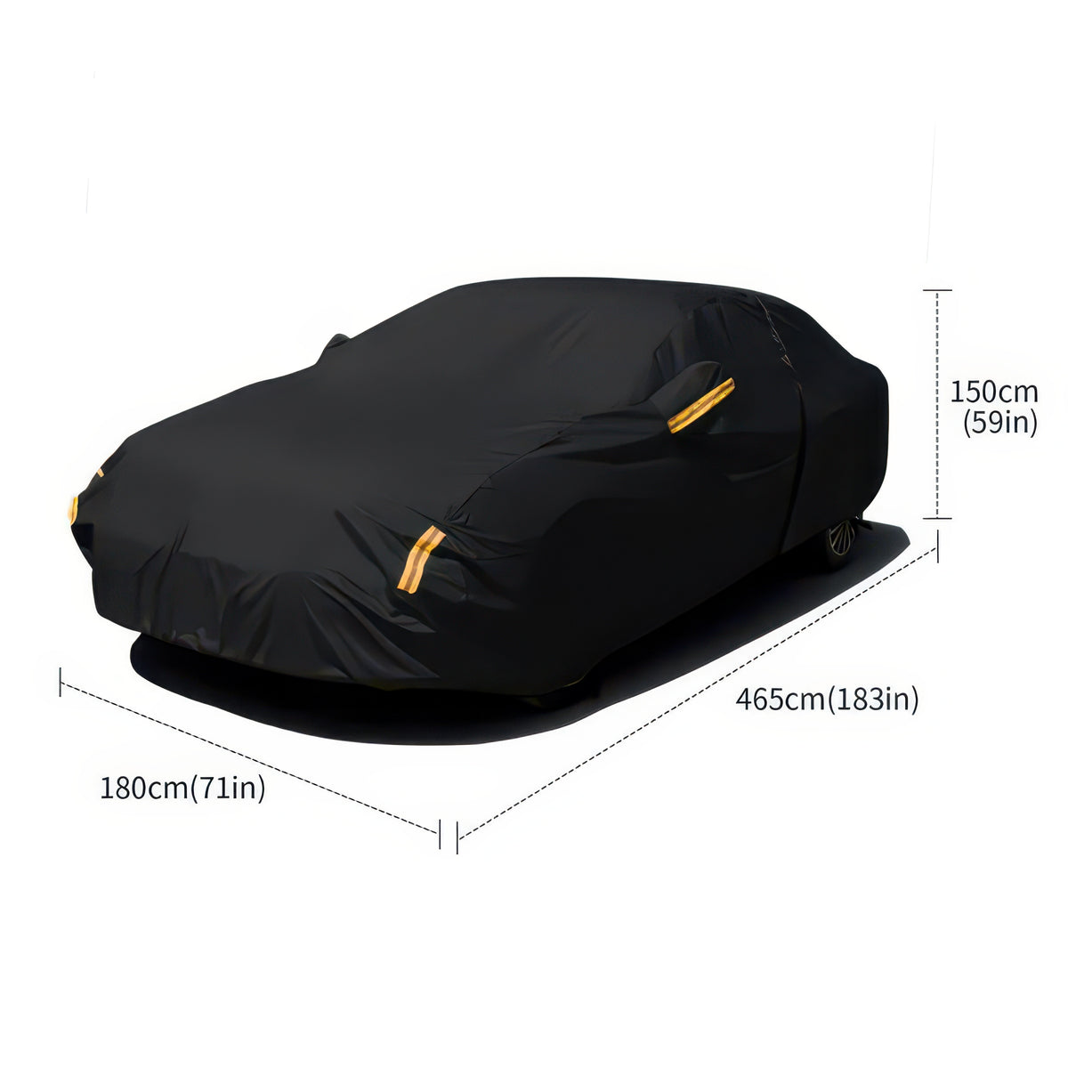 Neverland Full Car Cover for Sedan, Waterproof and All-Weather Protection