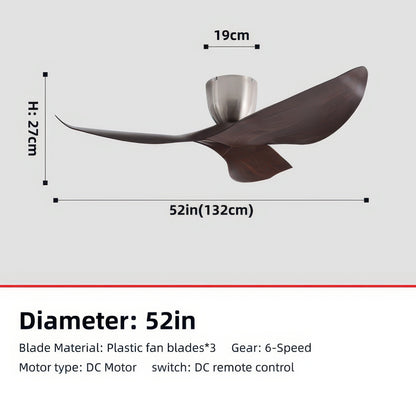 FUMANJIA 60-Inch Vintage Industrial Ceiling Fan for Home with Remote