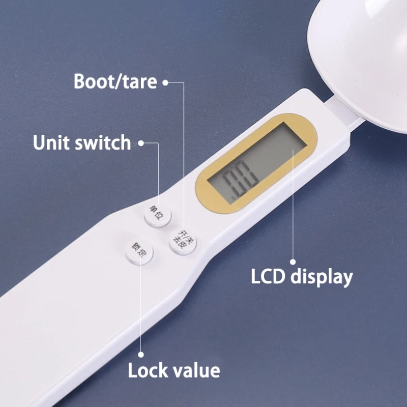 Digital Spoon Scale – Adjustable Kitchen Measuring Tool