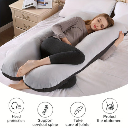 U Shape Body Pillow – Ergonomic Neck and Back Support Cushion