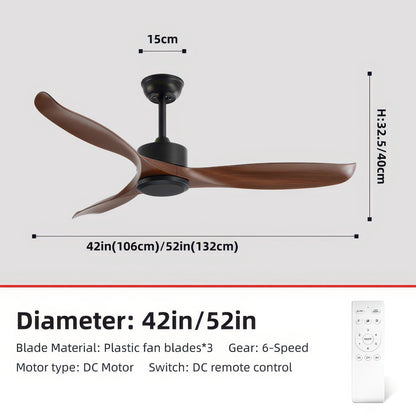 FUMANJIA 52-Inch BLDC Ceiling Fan for Home – Quiet, Remote Control