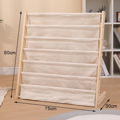 Floor To Ceiling Bookshelf - Solid Wood Book Storage