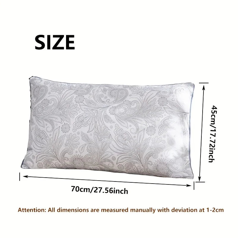 Sleeping Pillow Set – 2PC Brushed Texture Patterned Pillows