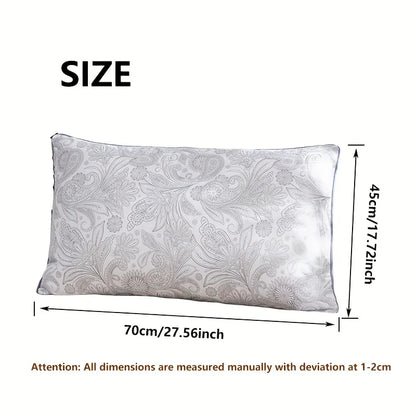 Sleeping Pillow Set – 2PC Brushed Texture Patterned Pillows