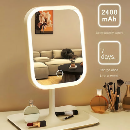 LED Vanity Mirror – Touch Control Desktop Dressing Mirror